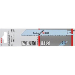 S 922 BF Flexible for Metal Reciprocating Saw Blade ,Bosch ,5pcs/pkt S 922 BF Flexible for Metal Reciprocating Saw Blade ,Bosch ,5pcs/pkt