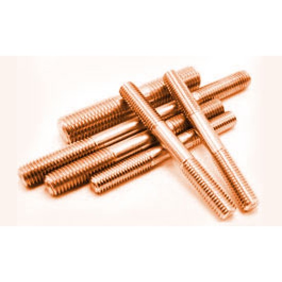 1/2" X 405mm Length Copper Rod , Double End Thread ½" X 20G Length 50mm 