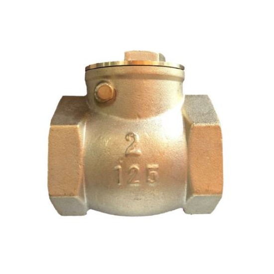 1 1/2" ARITA BRASS SWING CHECK VALVE CLASS 125 BSPT 