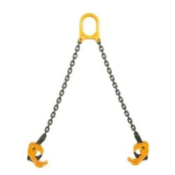 1 Ton Drum Lifter , 0.5meter Chain X 2pcs Hook (0.5t X 2pcs)