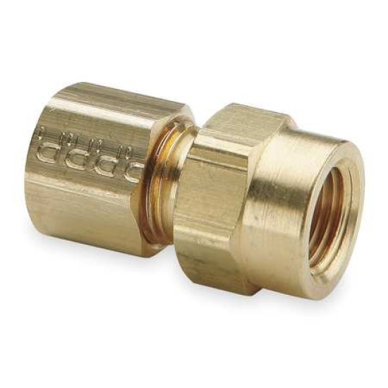 1/8"BSPT female Thread X OD 1/8" Copper Tubing  ,Straight Connector