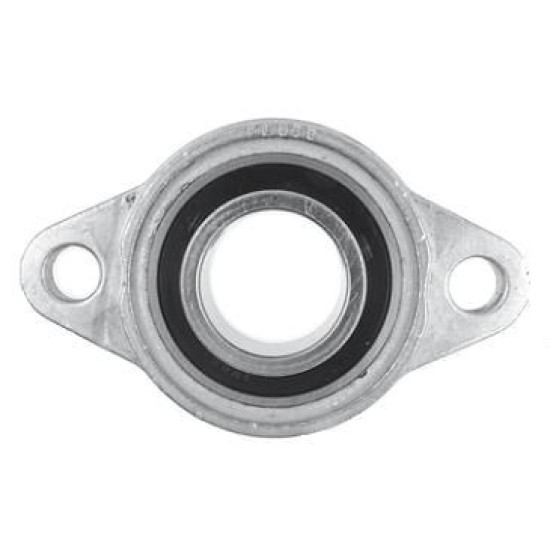 12MM X 42mm X dia 7mm X13mm Length,Steel Mini Flange Bearing , NPR ROLLER COATED PILLOW BLOCK