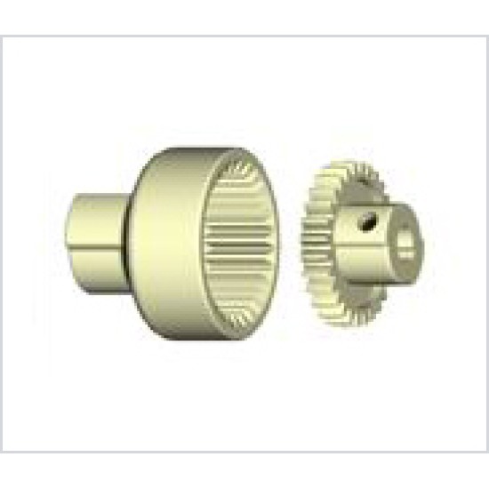 ART NYLON CURVED TOOTH GEAR COUPLING , 24