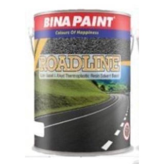 Bina Roadline Paint, Yellow, 5L