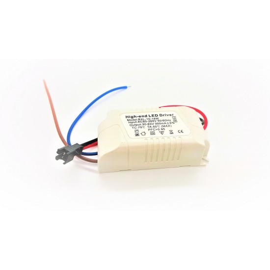 High End LED Driver, 18W, Input AC85-265V ,Output 30-65V 300mA