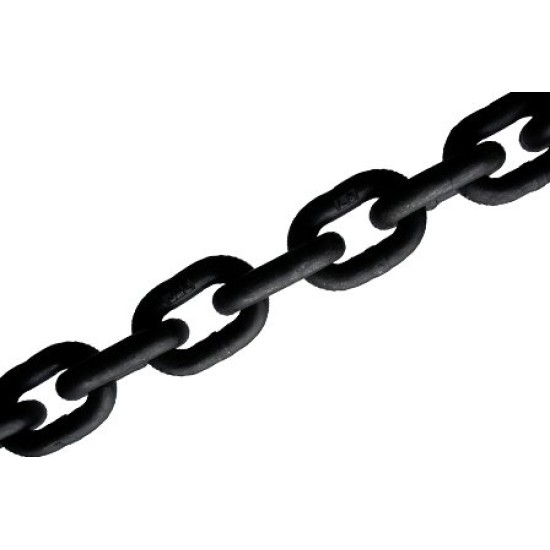 7.1MM ALLOY CHAIN (1.5TON) BLACK ,1 METER