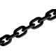 7.1MM ALLOY CHAIN (1.5TON) BLACK ,1 METER