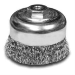 75mm ,VINARI S/STEEL CUP BRUSH M10 X 1.5mm (316) B5534