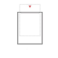 A3 TRANSPARENT CARD CASE, U-SHAPE ,297mmX 420mm