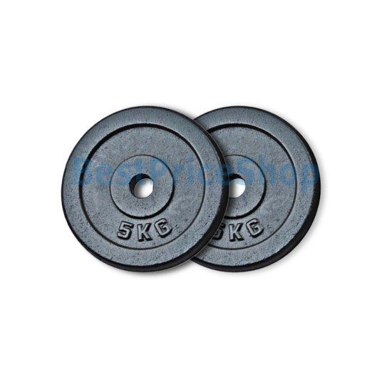 CAP Barbell 5kg Cast Iron Standard Weightlifting