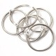 50mm Chrome Card Ring ,Key Ring ,5pcs/pkt