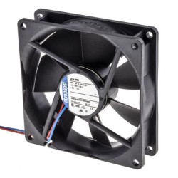 92mm X 92mm X 25mm , 24VDC , 3414 NHH,Cooling Fan ,3.2W,39dB, 3250rpm 