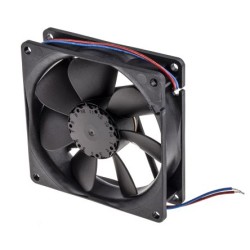 92mm X 92mm X 25mm , 24VDC , 3414 NHH,Cooling Fan ,3.2W,39dB, 3250rpm 