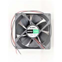 24VDC, 0.20A Cooling Fan w/2 Wire Leads, Dimensions: 92x92x25mm 