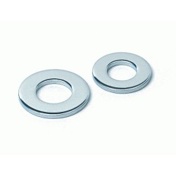 CHROME WASHER M3 X 8 X 0.8 TICKNES