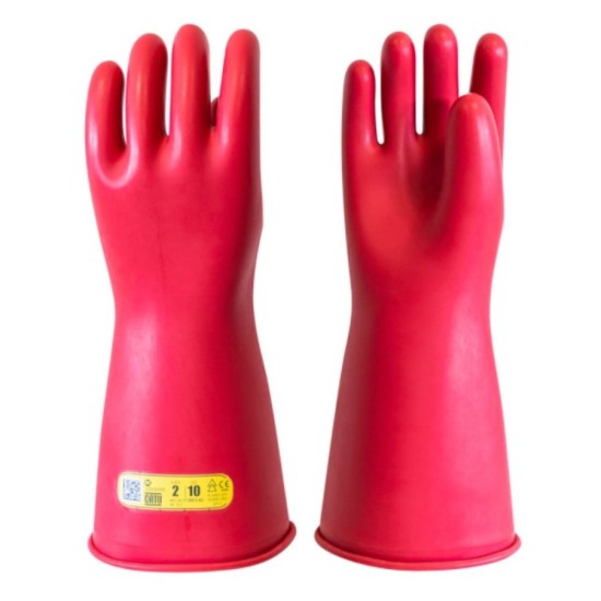 Latex electrical insulating gloves class 2 - 17 000 V AC, CG-2 NR (17KV) 