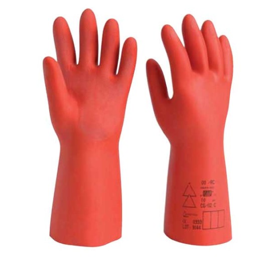 CATU CG-4-NR ,Insulating Gloves Class 4 â‰¤ 36,000V - Conforms to EN 60903 &amp; IEC 60903