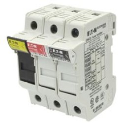 BUSSMANN ,DIN RAIL FUSE HOLDER, 30A, 600VAC, SCREW 