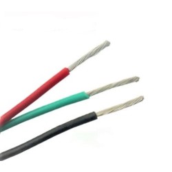 PVC, Blue, 14 AWG, 2.08 mm², 100 ft, 30.5 m ,105°C 600V,OD 3.505mm ,CHT Oven HOOK UP Cable Wire