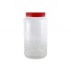 Plastic Bottle Round Container With Red Cover Cap, size: Total Height= 26cm x Diameter= 14cm , 28pcs/bag Plastic Bottle Round Container With Red Cover Cap, size: Total Height= 26cm x Diameter= 14cm , 28pcs/bag