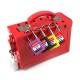 LOCKOUT BOXES RED, SIZE: 250mmW X 160mmH X 95mmW