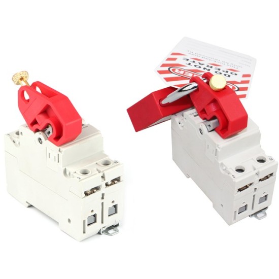 Electrical Lockout Tagout ,MCCB LOCKOUT, 45mm X 25mmX 10mm    