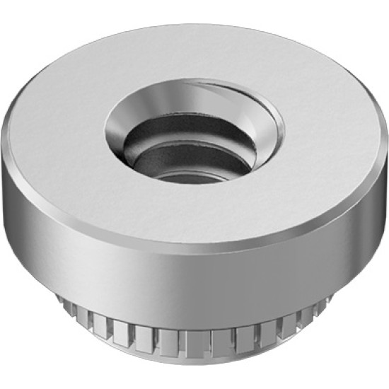 CLS-632-3 ,18-8 SST Press-Fit Nut, 6-32,Stainless Steel Press-Fit Nuts for Sheet Metal ,PEM, 1000pcs/pkt