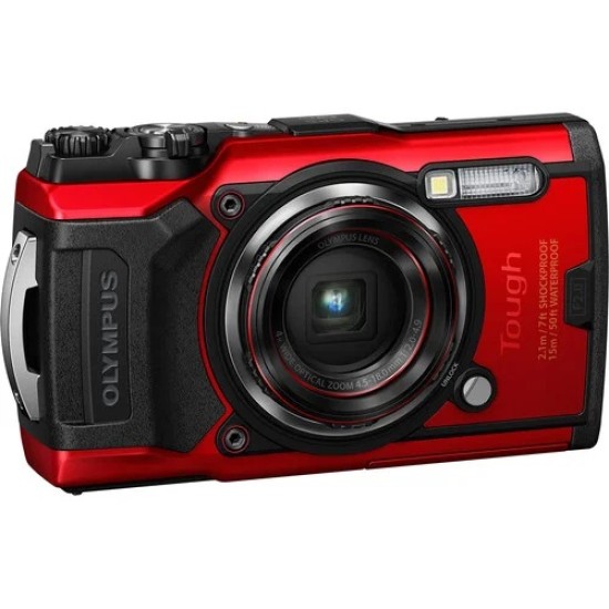 Olympus TG-6 Compact Digital Camera ,Sandisk 16GB memory card 