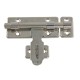 4" DOOR LATCH ,ZINK PAD BOLT