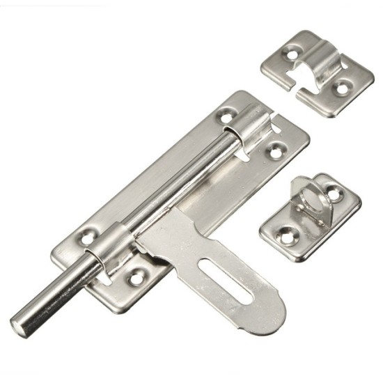 8" DOOR LATCH ,ZINK PAD BOLT