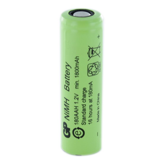 Brand: GP NIMH 1.2V, 1800Mah, Rechargeable AA Battery , 8pcs/pkt