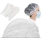 CLEAN ROOM HAIR NET NONWOVEN MOB CAP, MOQ 20PKT/CTN, 100PCS/PKT