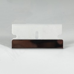 39mm X 19mm X 0.4mm, Ceramic Razor Blades with Metal Frame, 10pcs/box