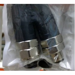 M12 connector 5P Male/Female Connector, 60V 4A 20 x 55mm 1set/pkt