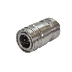 3/4" NPT Female Thread, Stainless Steel Self-Sealing Coupling (female)Wlather Prazision , Quick Coupling , Series CT  3/4" NPT Female Thread, Stainless Steel Self-Sealing Coupling (female)Wlather Prazision , Quick Coupling , Series CT