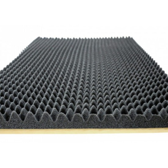 Foam Sound Absorber, size: 1000mm x 500 mm x 15mm , 10pcs/box