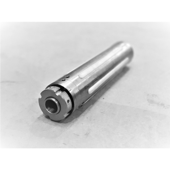 STEEL CHROME NICKEL, TAPER LOCK ID38MM X OD90MM X LENGTH 465MM X MODIFY DELRIN BAR HEIGHT 7.5MM X 300MM LENGTH