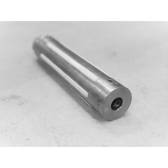 STEEL CHROME NICKEL, TAPER LOCK ID38MM X OD90MM X LENGTH 465MM X MODIFY DELRIN BAR HEIGHT 7.5MM X 300MM LENGTH