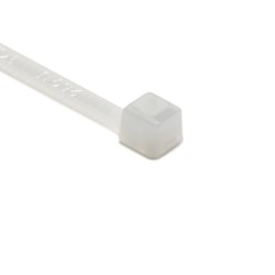 PP(Polypropylene) CABLE TIE 6"(150mm) X 3.5mm ,WHITE 100PCS 1PK