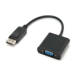 Display Port To VGA Adapter, HDMI-VGA Conversion Cable, 15cm: HDMI Male − HD15F VGA Female  