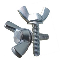 4mm X 10mm Chrome Wing Bolt