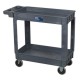 Utility Cart,2-Level Composite Heavy-Duty Trolley ,(W x D x H): 1000 x 440 x 850mm.