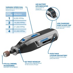 Dremel Lite Cordless Rotary Tool 7760-15 ,3.6 V Dremel Lite Cordless Rotary Tool 7760-15 ,3.6 V