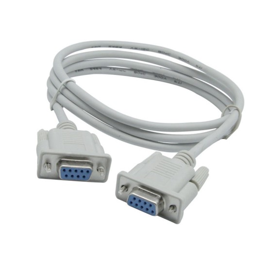 RS232 Serial Cable, 1.8mtr: DB9F-DB9F 