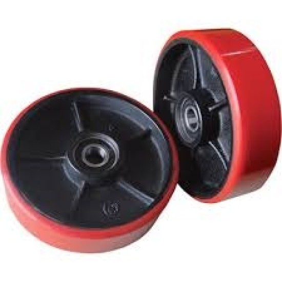 PALLET WHEEL, Rear wheel ,Model: D2500 2.5 Ton Hand Pallet Truck , 1pc X 2pcs Bearing