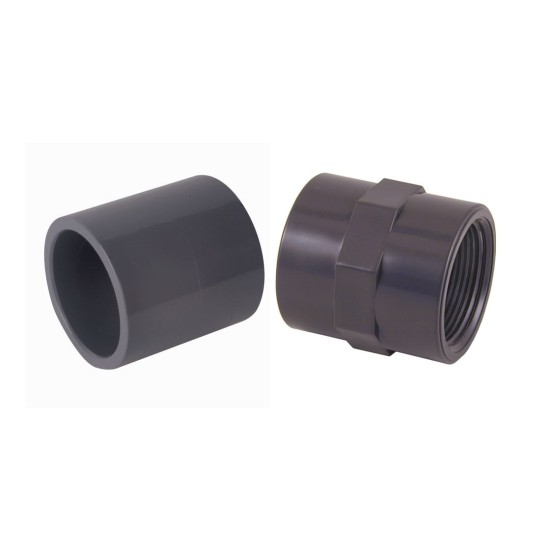 DIN 1/2" PVC PT SOCKET