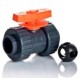 BALL, DN32, PN16, SOLVENT WELDING 32MM PIPE FLOW CONTROL VALVE 