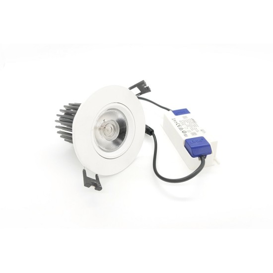 BRAND: BLCO, LED 12W TOILET EYE BALL LIGHT, DOWN LIGHT