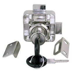 SQUARE BODY, TWO WAY DRAWER LOCK