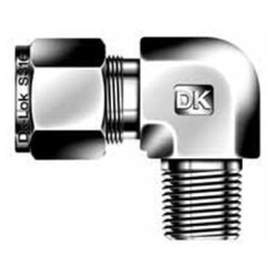 OD 4mm X 1/4" SUS Male Thread Elbow Tubing Fitting OD 4mm X 1/4" SUS Male Thread Elbow Tubing Fitting